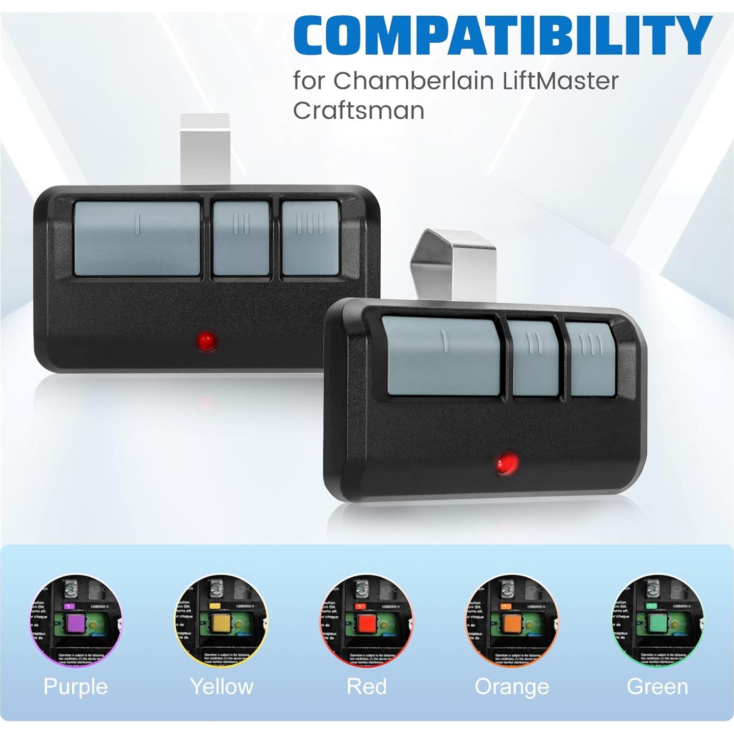 Teclado y Control Remoto 893LM Pevxou para Puerta de Garaje