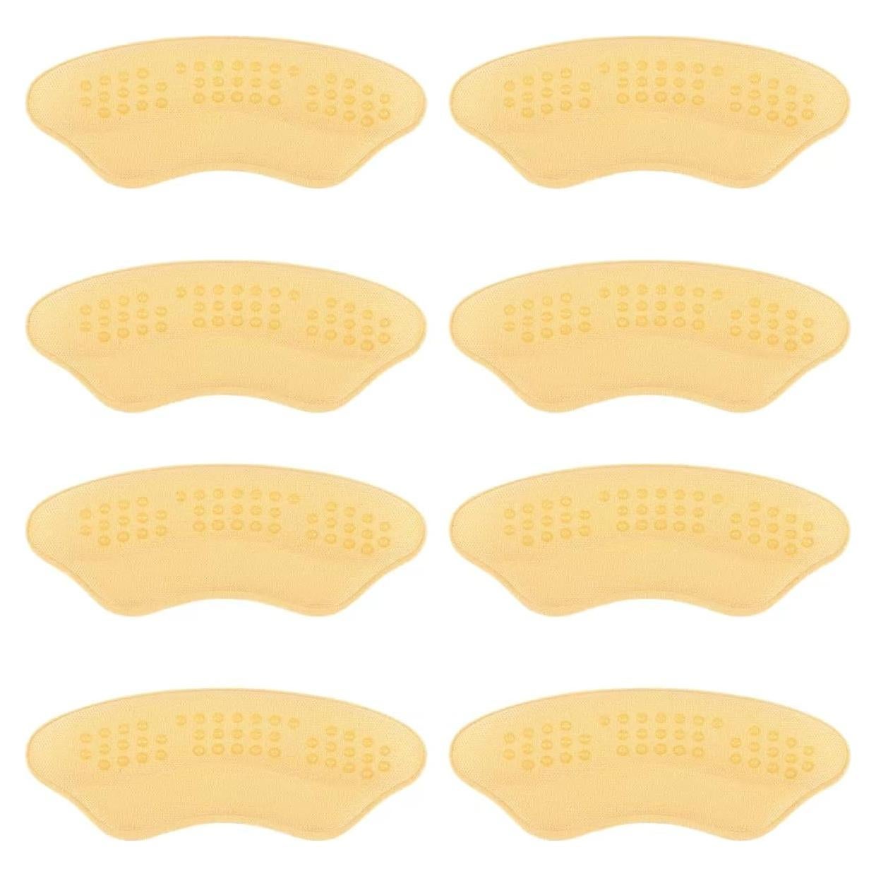 Almohadillas de Talón Antideslizantes Makryn - Beige - 4 Pares