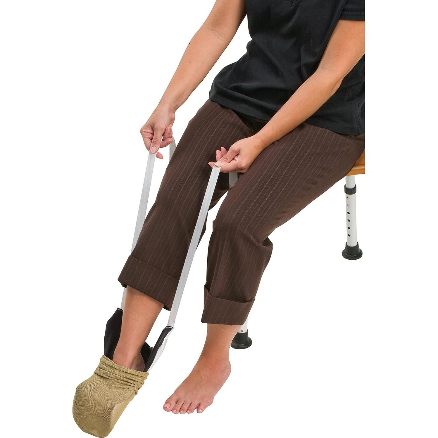 Ayudante de Calcetines DMI Deluxe - Fácil de Usar, Antideslizante