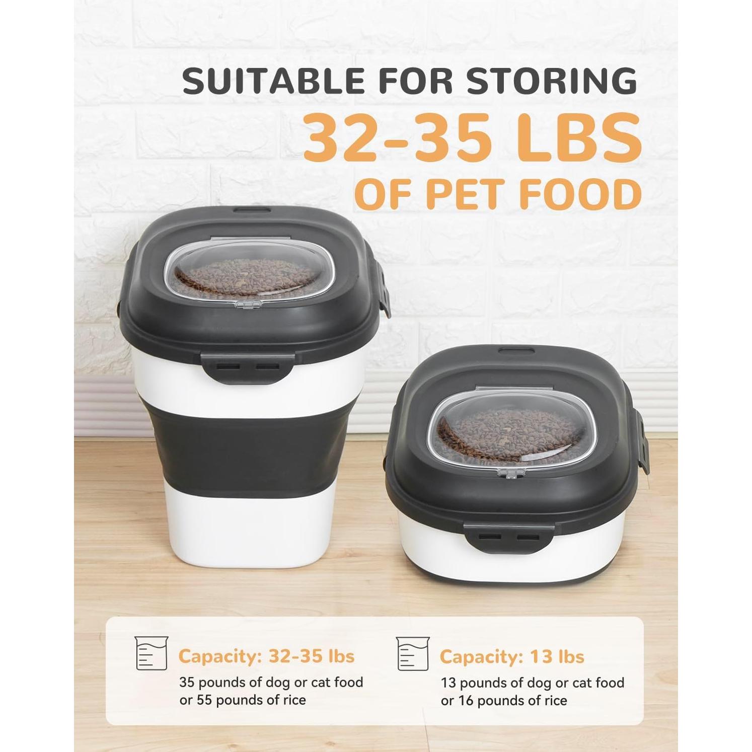 Contenedor de Almacenamiento de Comida para Mascotas DDMOMMY 35 L