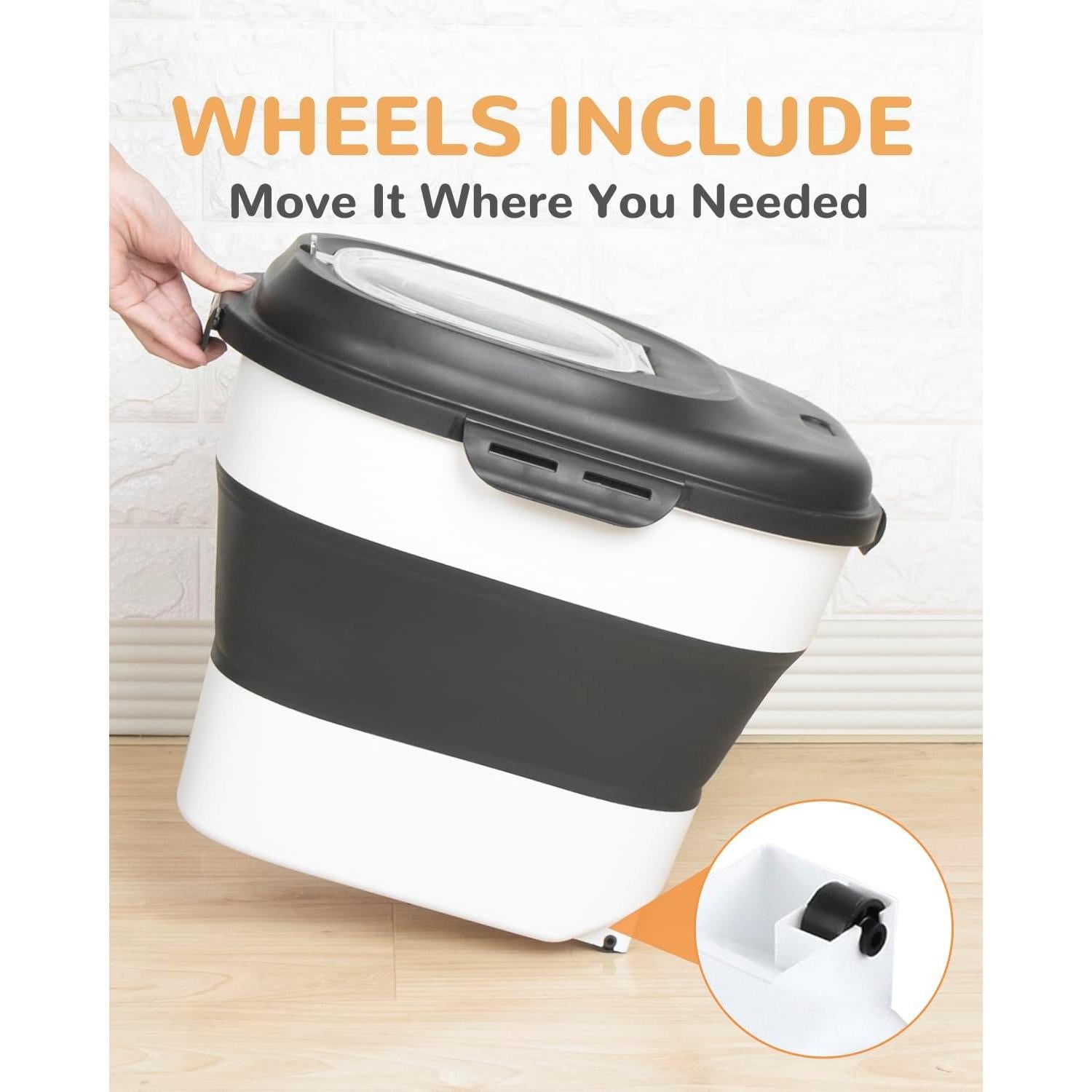 Contenedor de Almacenamiento de Comida para Mascotas DDMOMMY 35 L