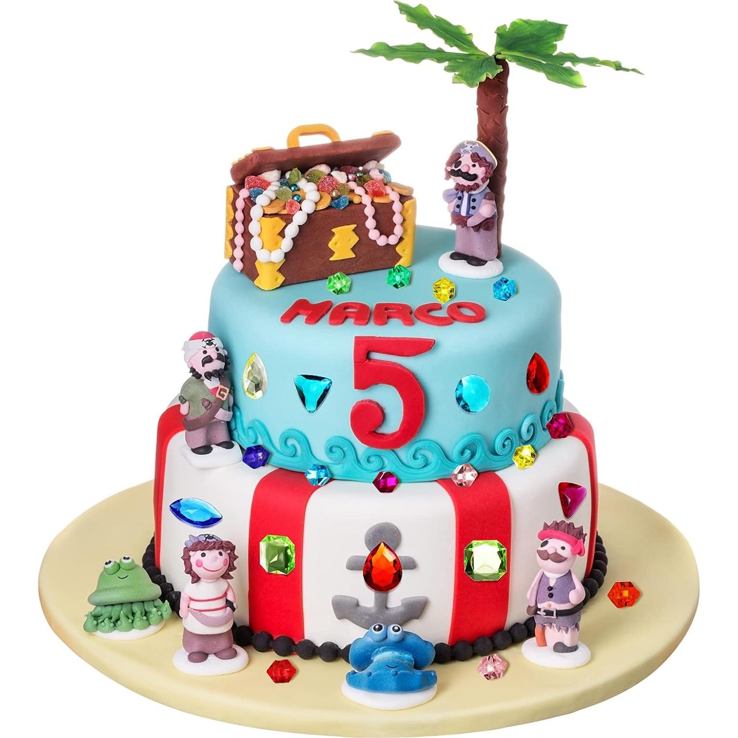 Juego de Decoración de Fiesta Pirata 430 Piezas Gejoy