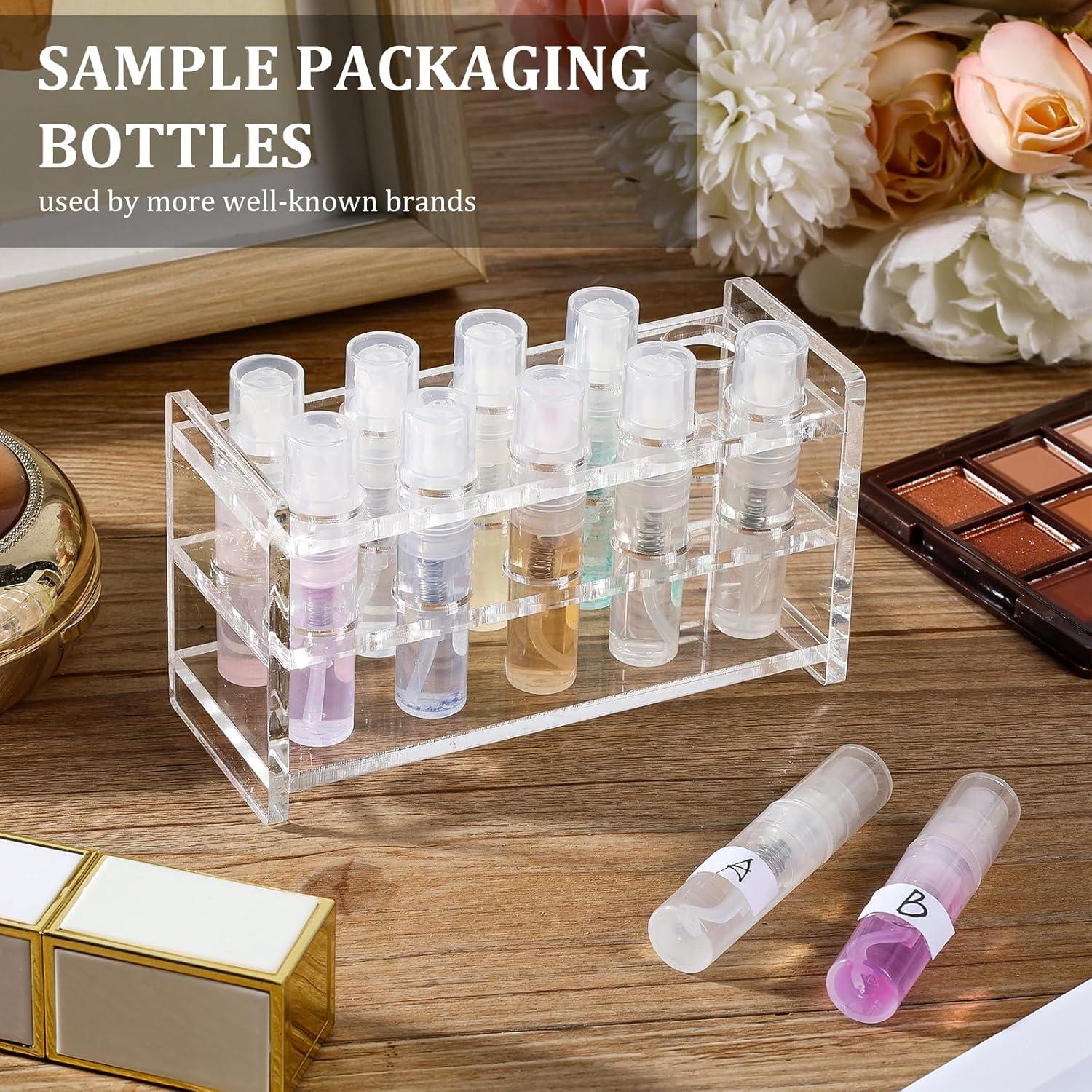 Set de 10 Botellas de Spray Mini 2 ml Chiallco Transparentes