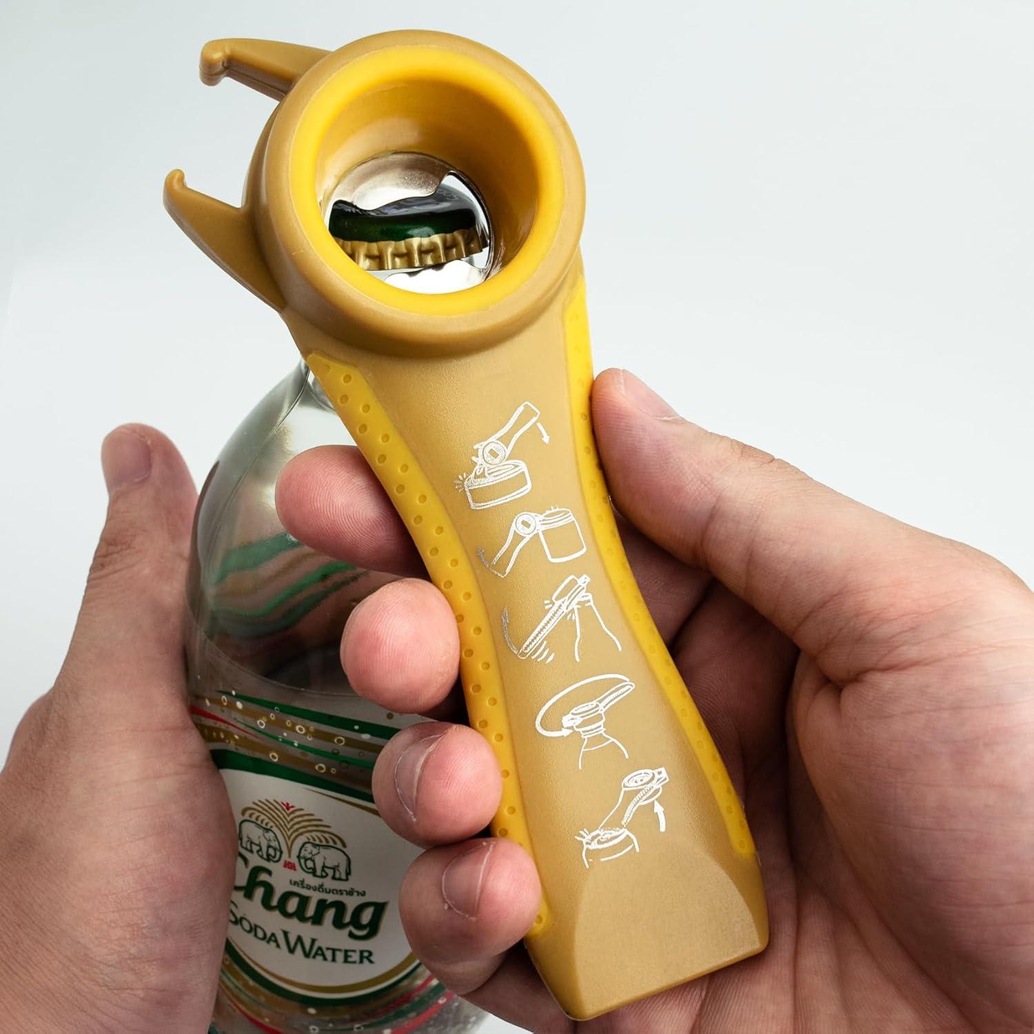 Abrebotellas Multifuncional 5 en 1 NEWTALENT Beige