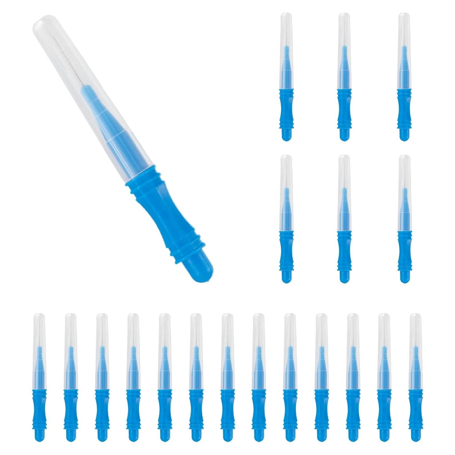 20 Cepillos de Limpieza Antibloqueo Lavandeform Azul