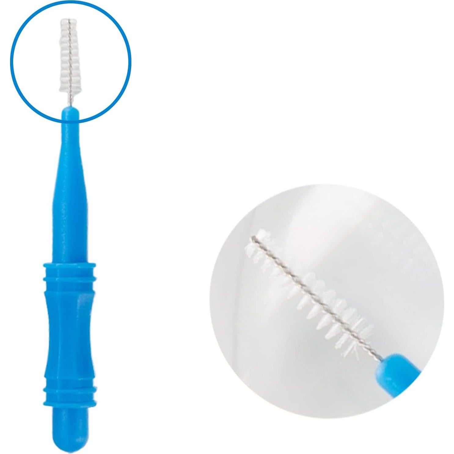 20 Cepillos de Limpieza Antibloqueo Lavandeform Azul