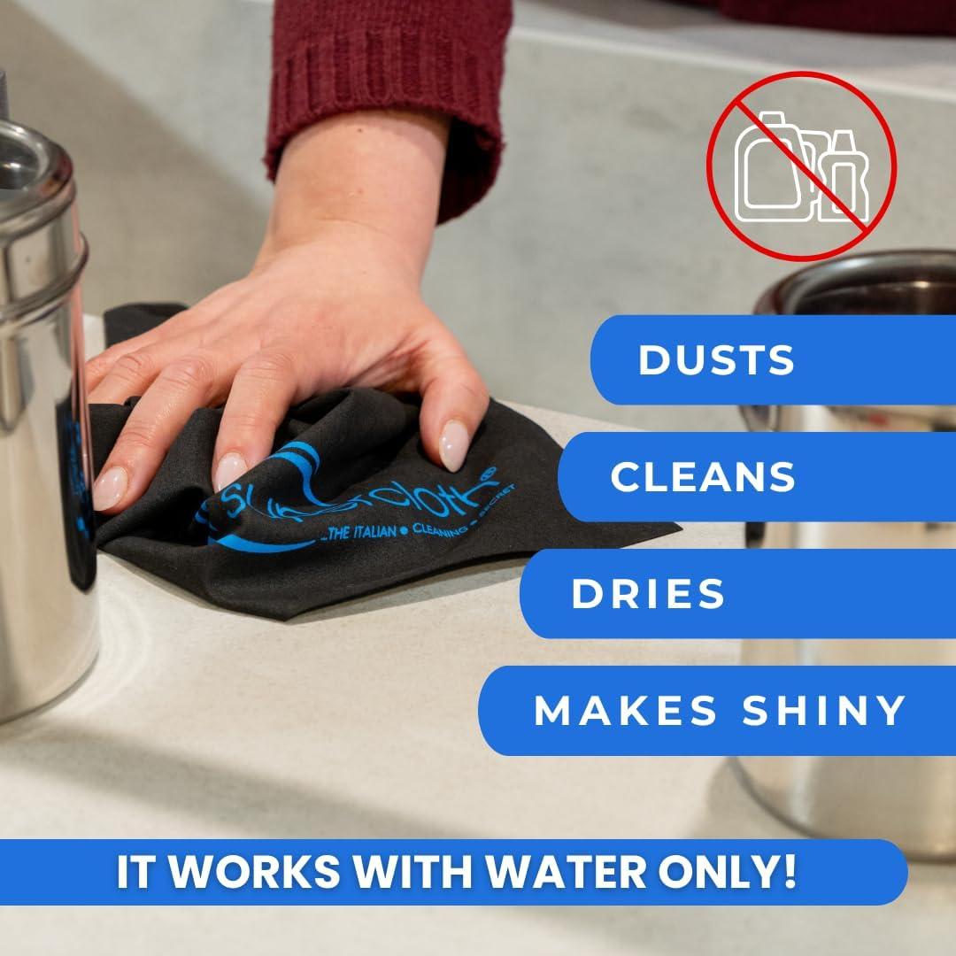 Paño de Microfibra Supercloth® Premium 2 Pcs - Limpieza Eficaz