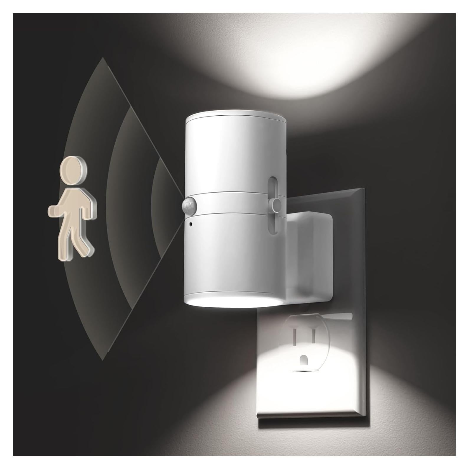 Luz Nocturna LED Regulable con Sensor de Movimiento LOHAS - 2 Piezas