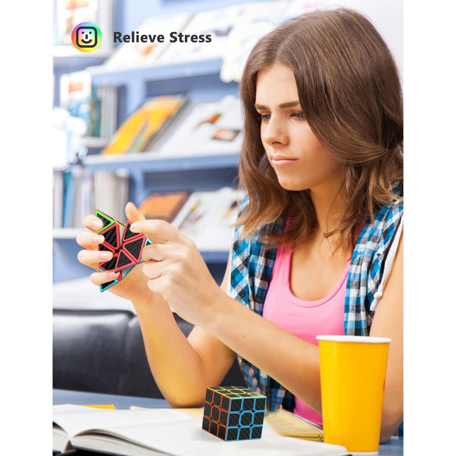 Conjunto de Cubos de Velocidad Vdealen 2x2 3x3 y Piramidal