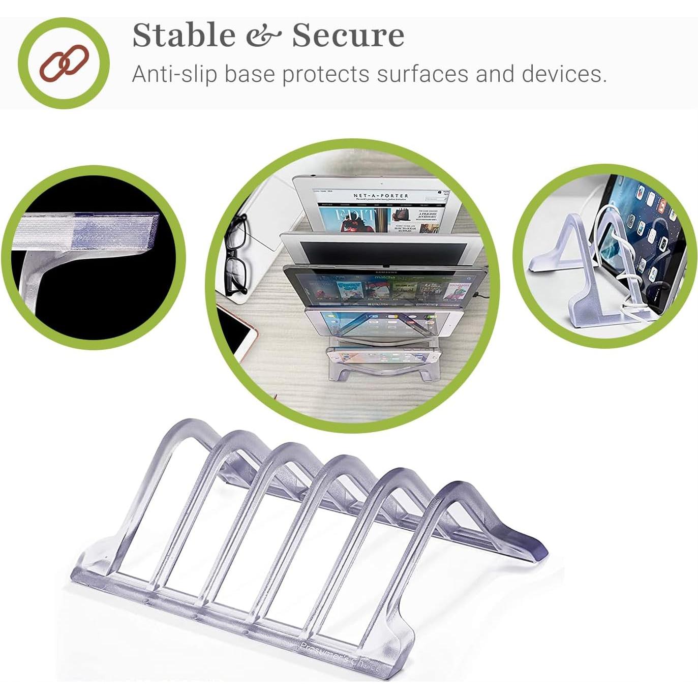 Organizador de Carga Prosumer's Choice para 5 Dispositivos - Transparente