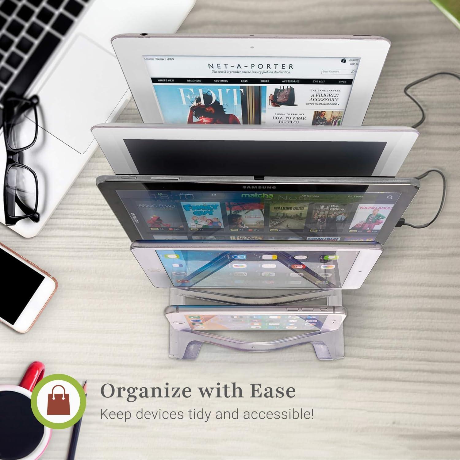 Organizador de Carga Prosumer's Choice para 5 Dispositivos - Transparente