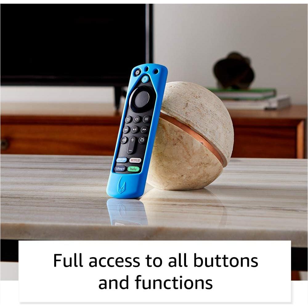 Star Wars The Mandalorian Remote Cover, for Fire TV Alexa Voice Remote Gen 3 (Bounty Blue)