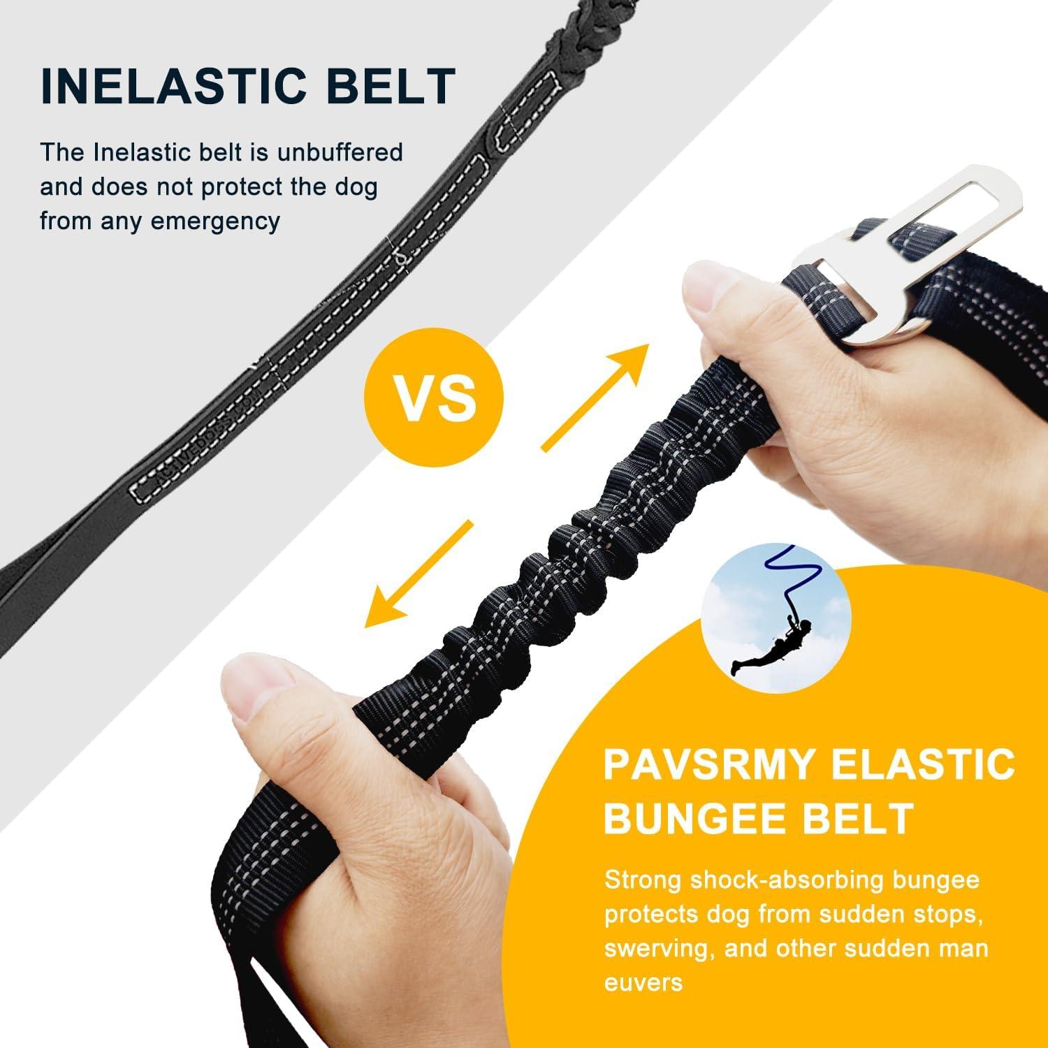 Cinturón de Seguridad para Perros Sitiaus - Correa Ajustable 3 en 1