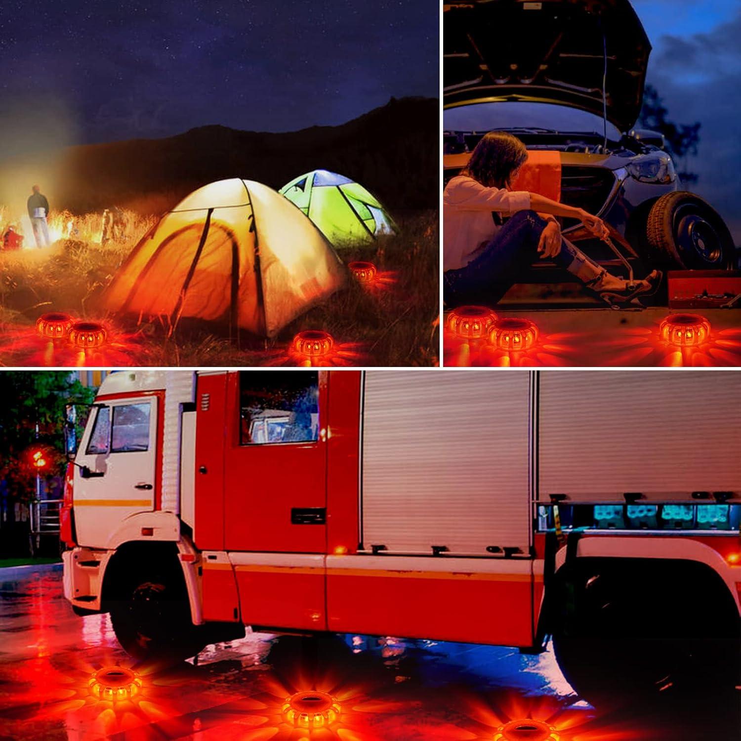 Kit de luces de advertencia LED HEIGPAN GP906, 6 unidades