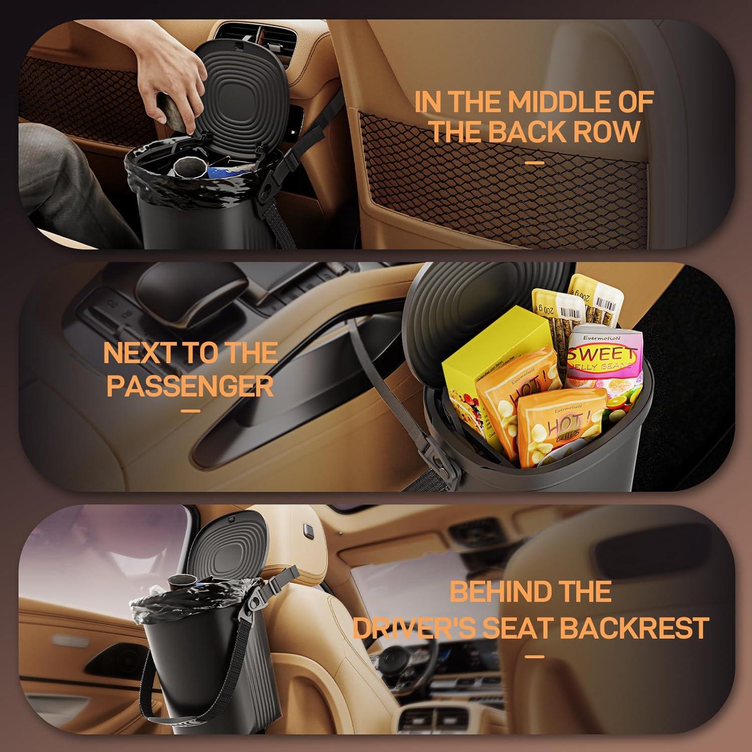 Basurero para Auto Waretary 7.57L Silicona a Prueba de Fugas