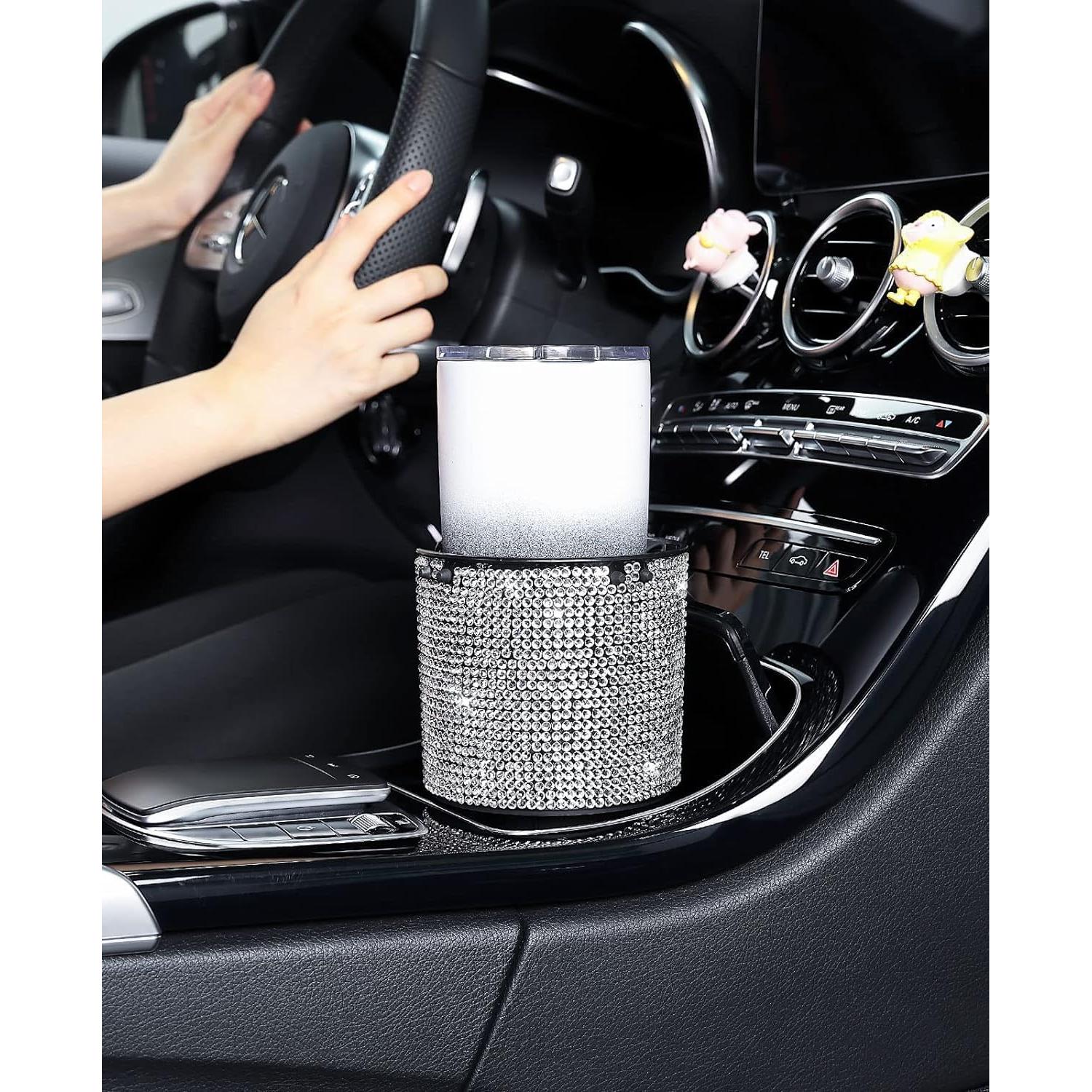 Soporte de Vaso Expansor JOYTUTUS para Auto - Plateado - 532-1183 ml