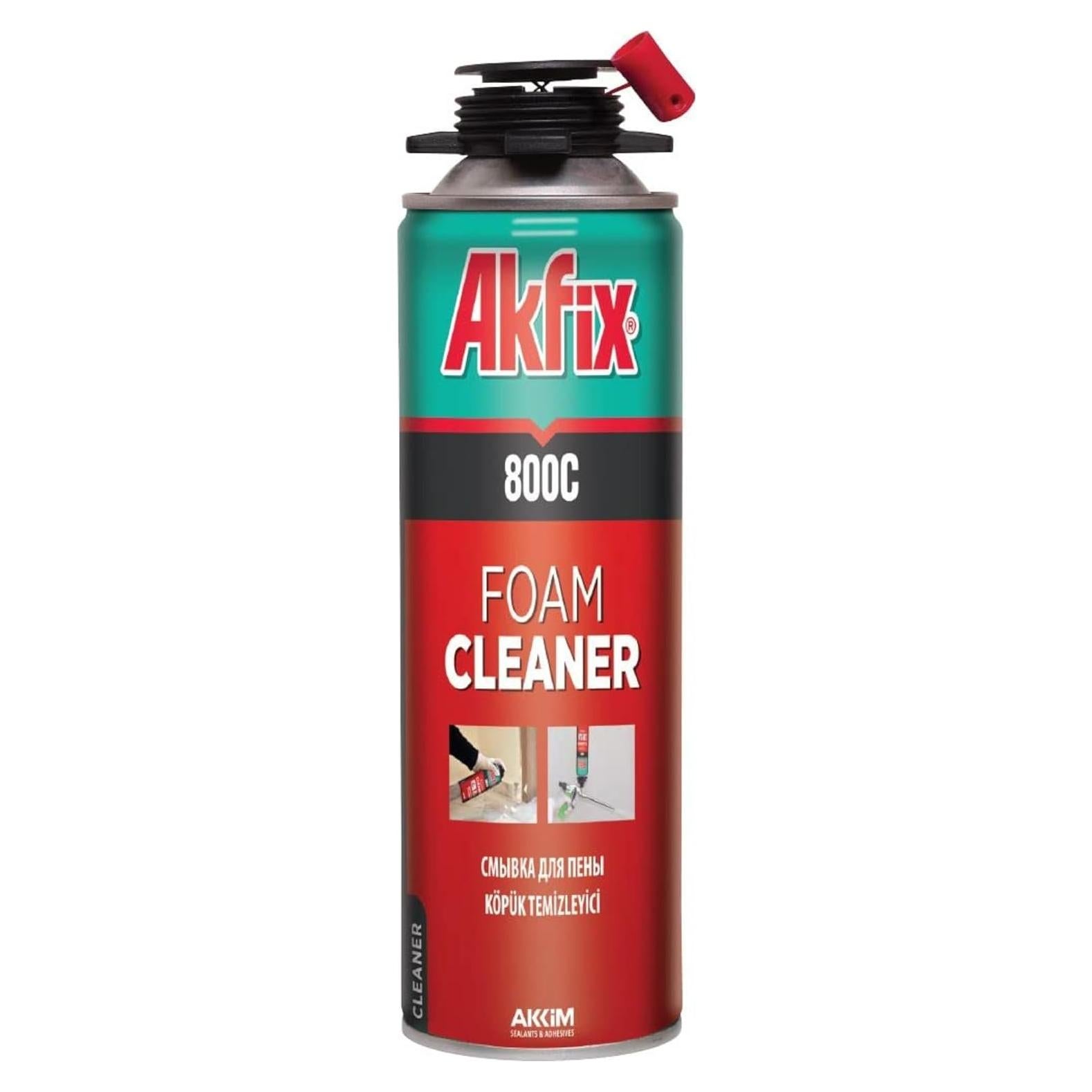 Limpiador de Espuma de Poliuretano Akfix 800C - 478 ml