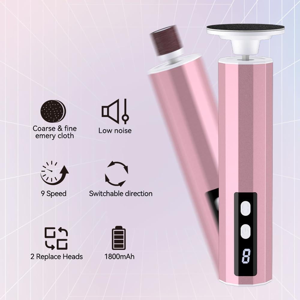 Removedor de Callos Eléctrico NUAKENE 9 Velocidades 345g