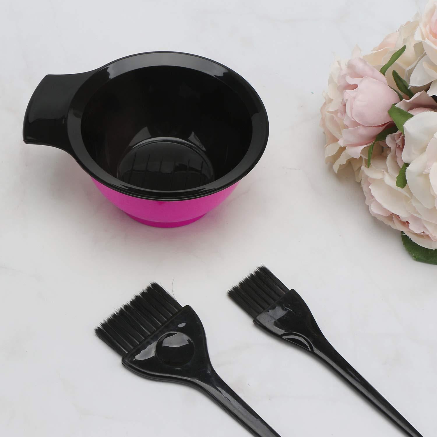 Tazón para teñir cabello Segbeauty Rosa 13.4x7cm Antideslizante