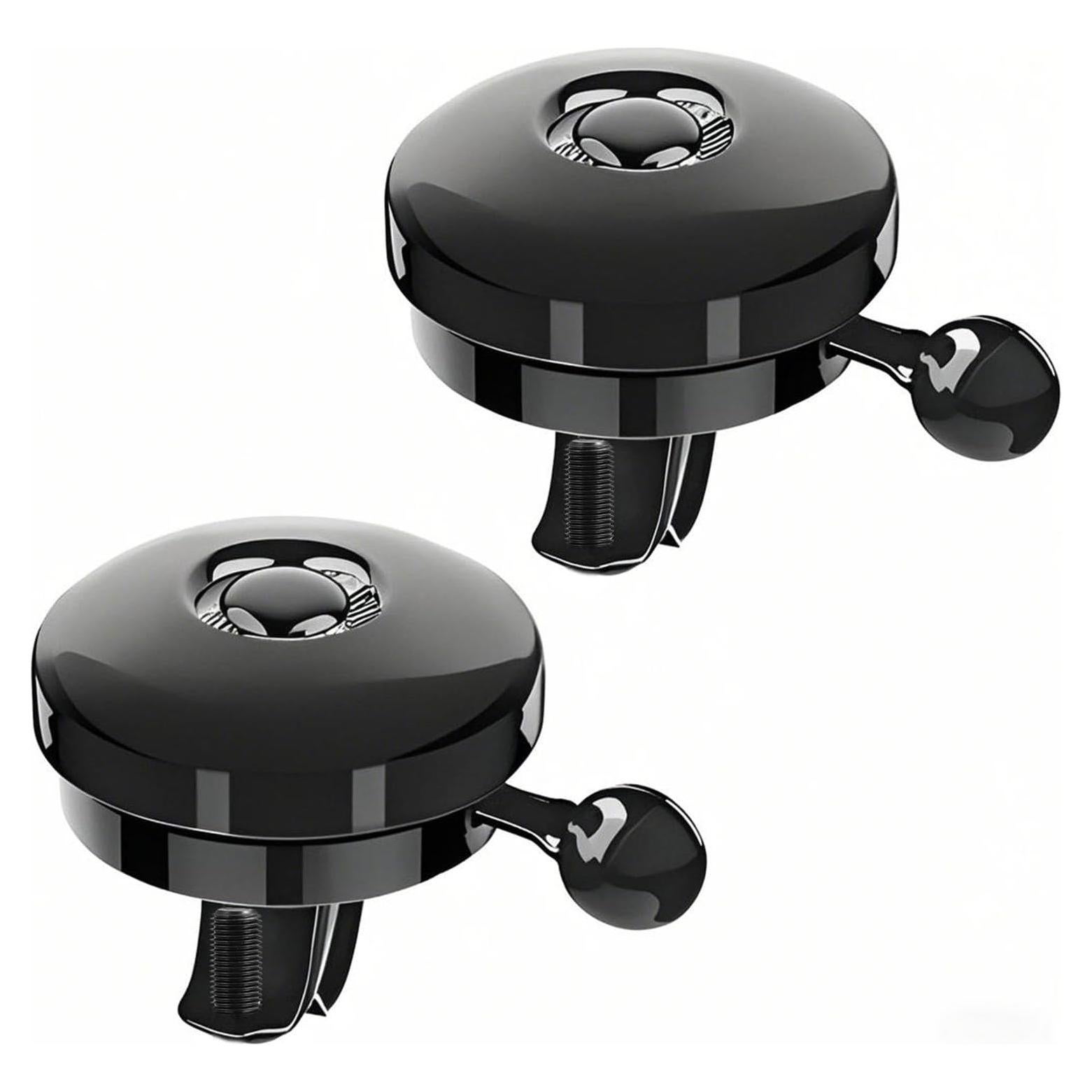 Timbres de Bicicleta Metálicos POSIKO - Sonido Fuerte, 2 Pzs