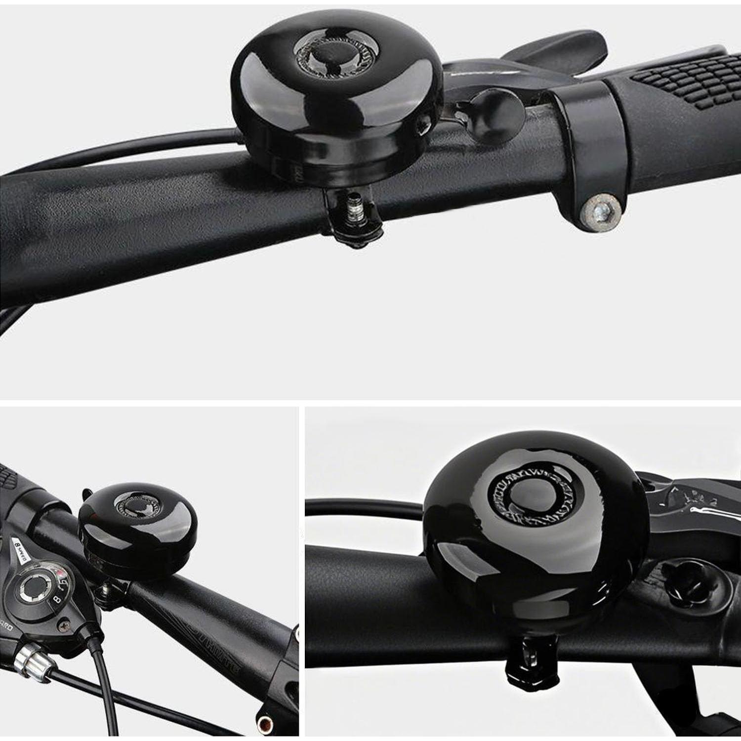 Timbres de Bicicleta Metálicos POSIKO - Sonido Fuerte, 2 Pzs