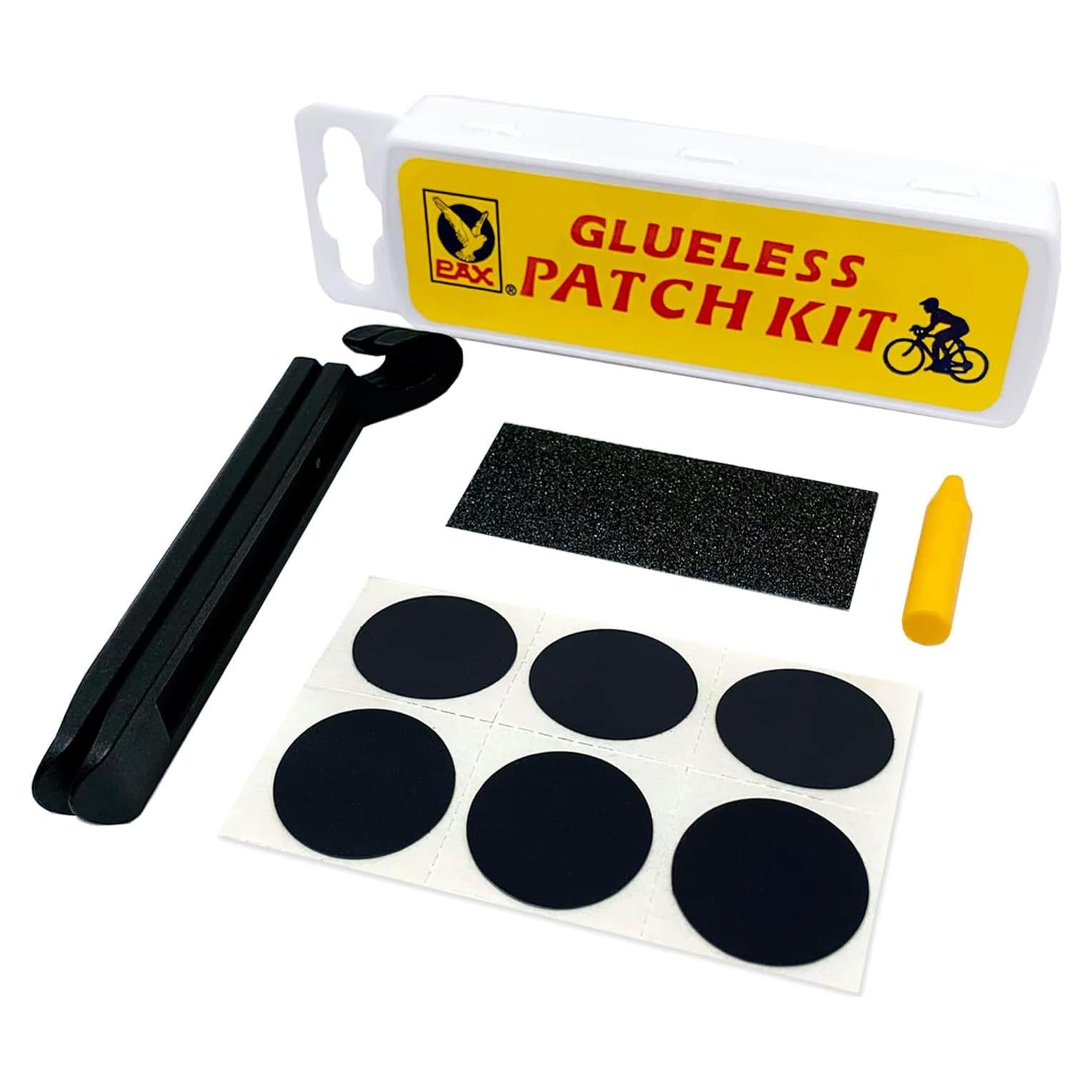 Kit de Parcheo de Neumáticos PAX 11 Piezas para Bicicleta