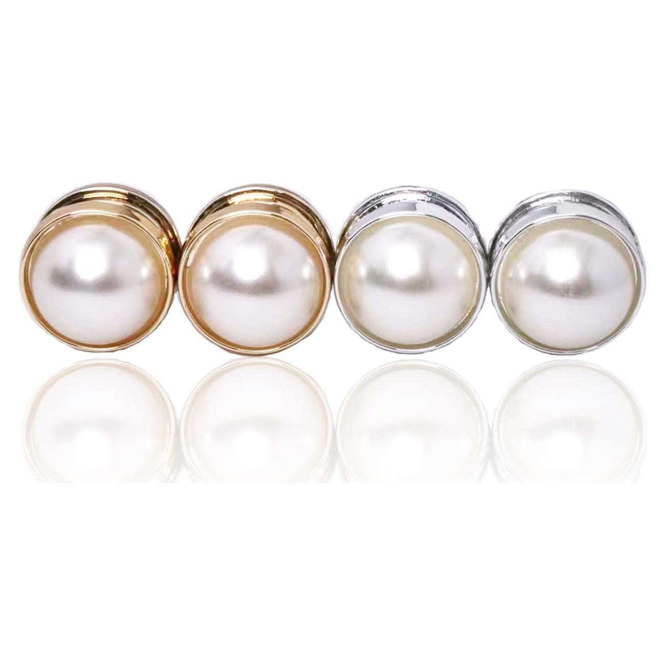 Imanes de Hijab JAMI Perla Magnéticos para Ropa y Bufandas