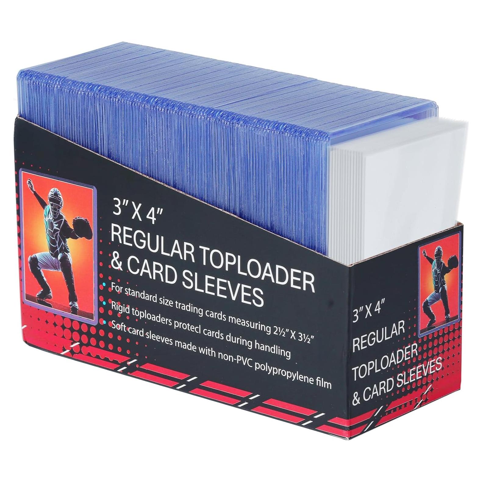 200 Fundas para Tarjetas Btlwpy, 100 Duras y 100 Suaves