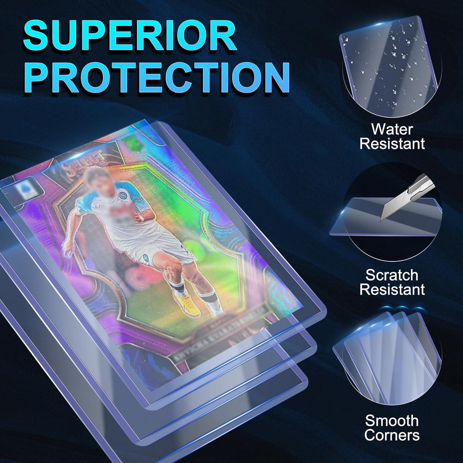 200 Fundas para Tarjetas Btlwpy, 100 Duras y 100 Suaves