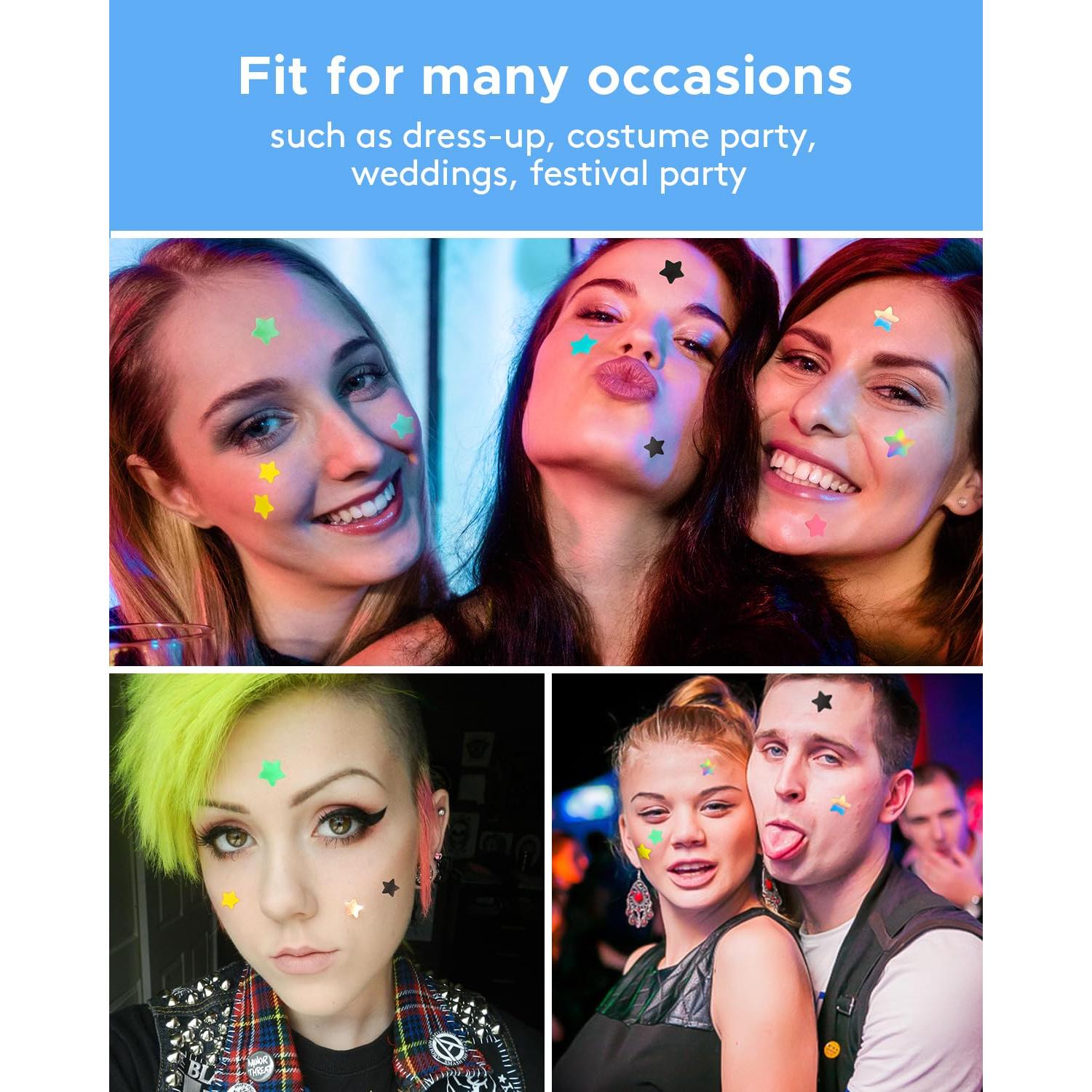 Parche Hidrocoloide para Acné LitBear - 6 Colores, 240 Puntos