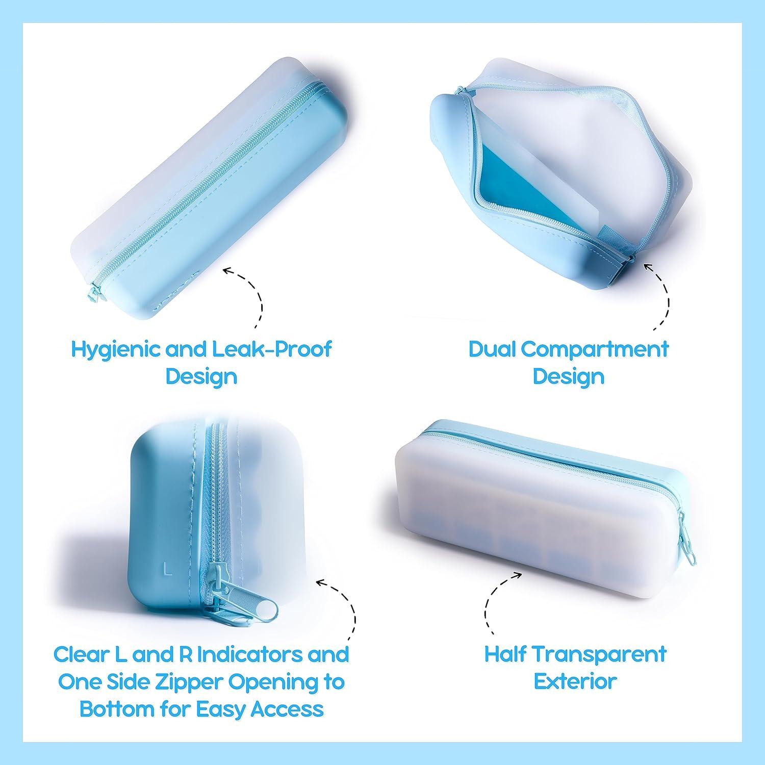 Estuche Organizador para Lentes de Contacto Visfresh Azul - 30 Lentes