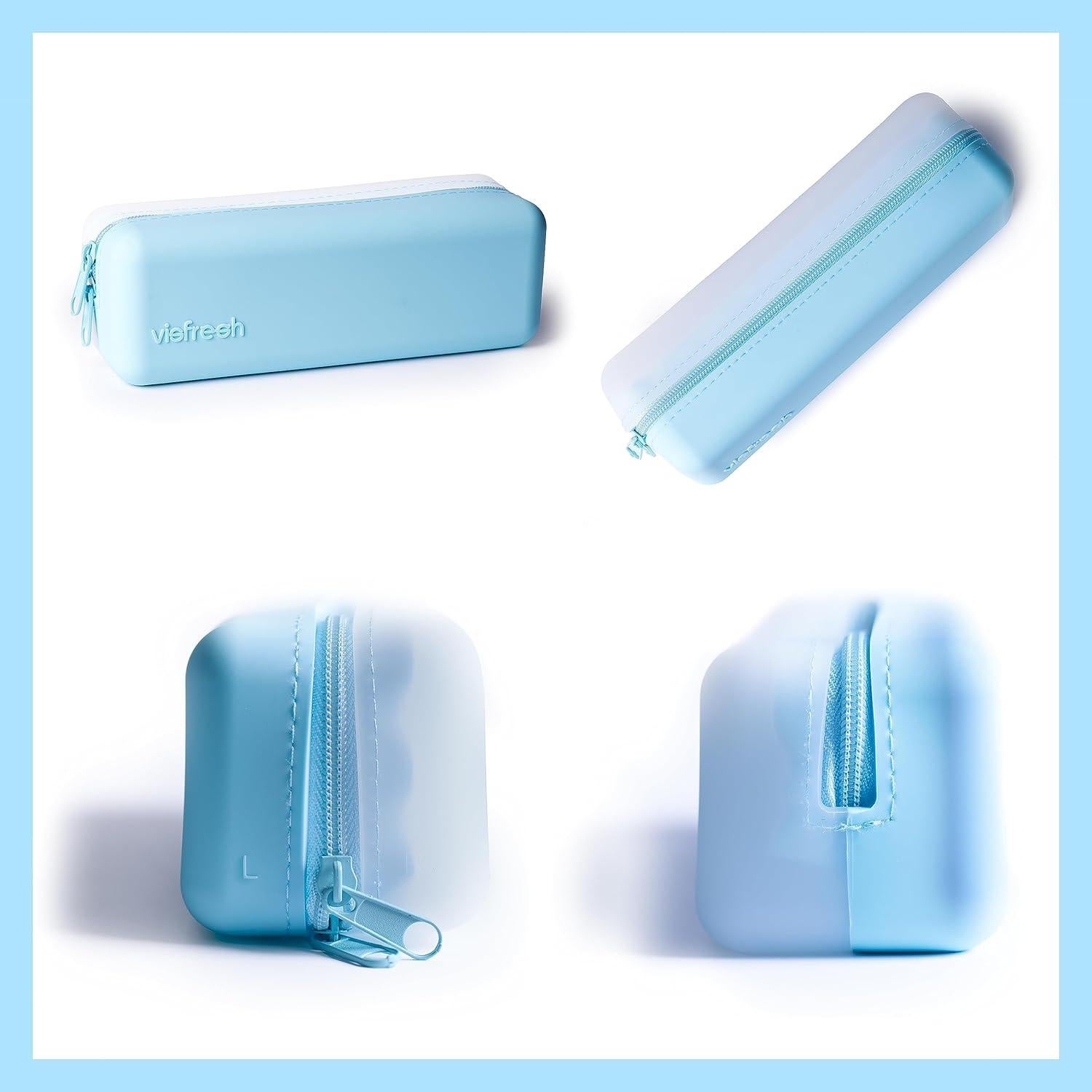 Estuche Organizador para Lentes de Contacto Visfresh Azul - 30 Lentes