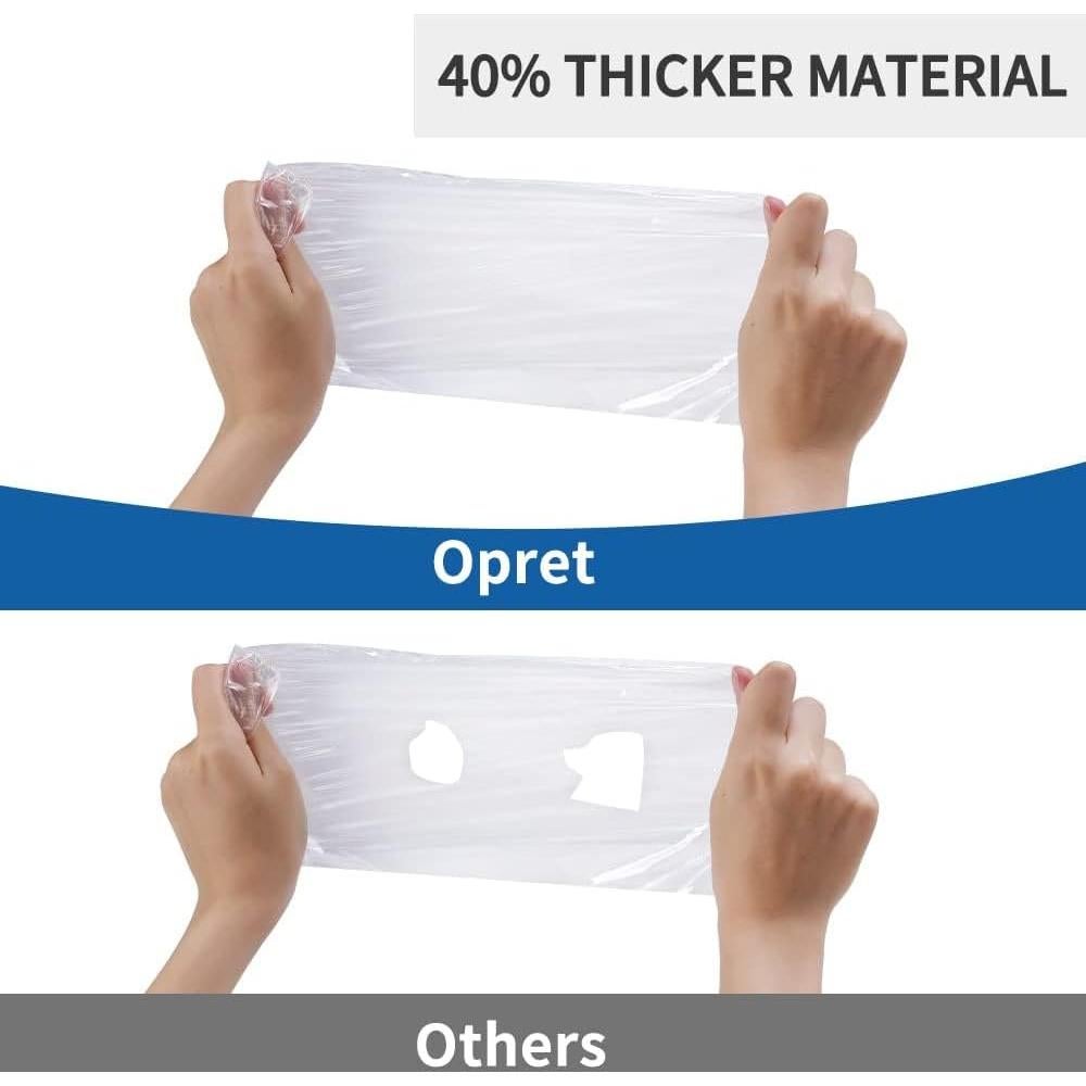 Ponchos de Lluvia Desechables Opret 10 Pcs Unisex Impermeables