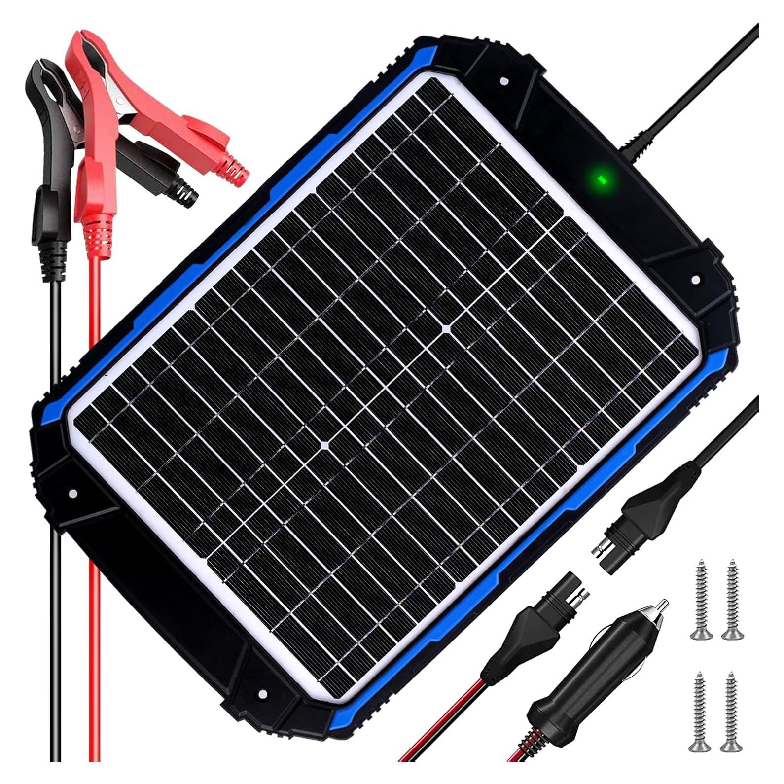 Cargador Solar SUNER POWER 20W 12V MPPT para Baterías