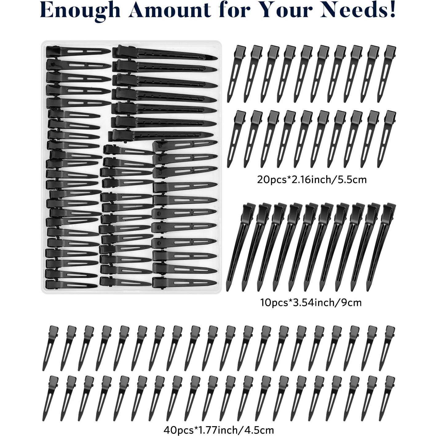 Juego de Accesorios para el Cabello 70pcs MORGLES Clips y Peines