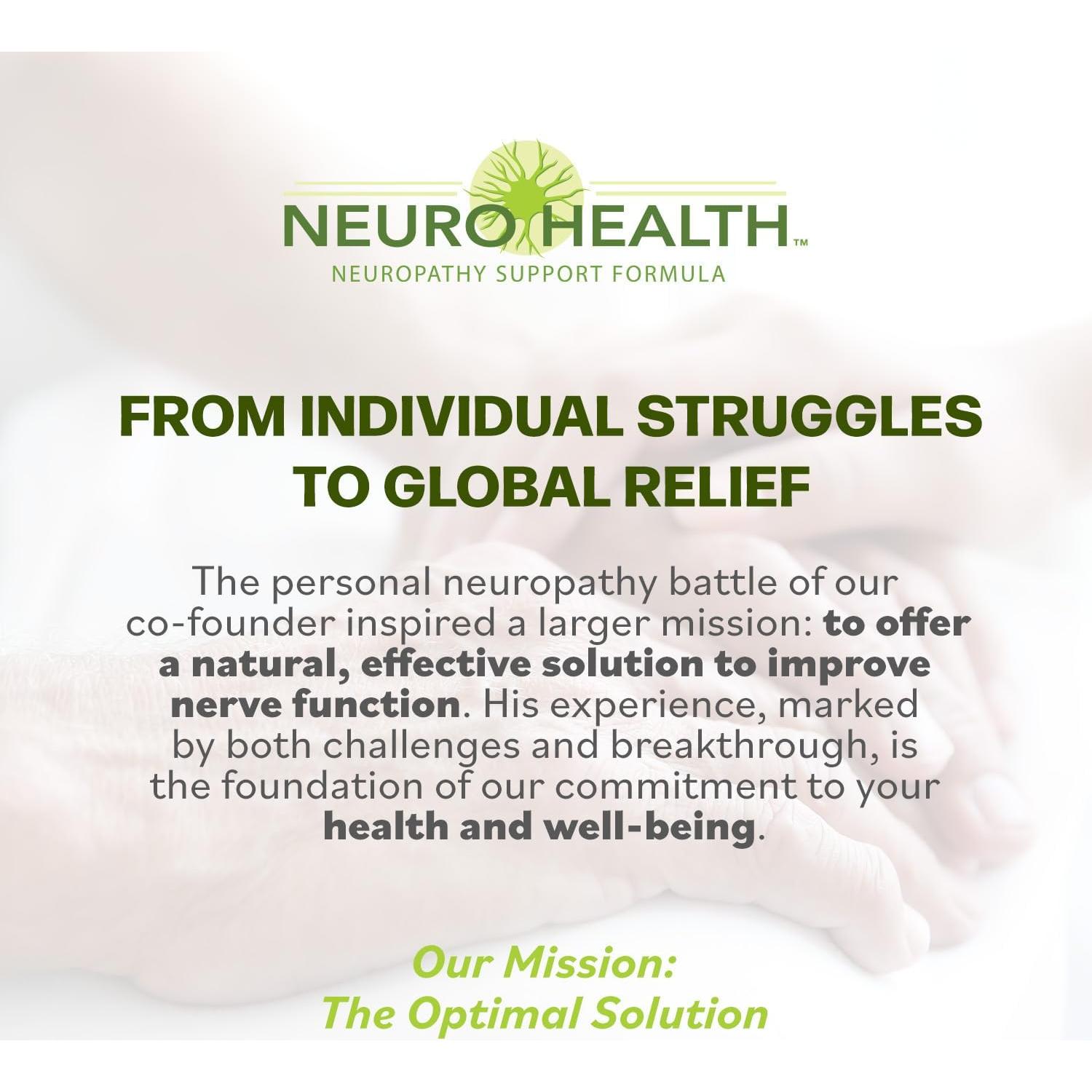 Suplemento de Soporte Nervioso Neuro Health - 60 Cápsulas