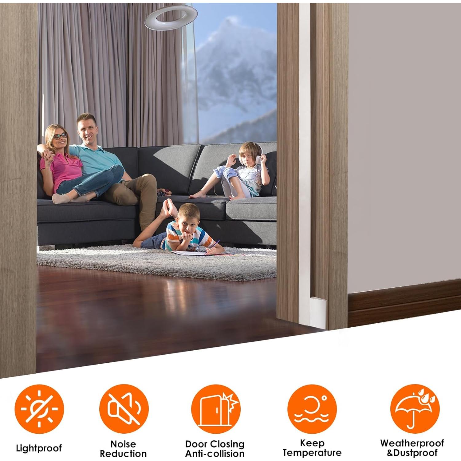 Sello de Puerta de Aislamiento OTIIALOT 6.1m Blanco