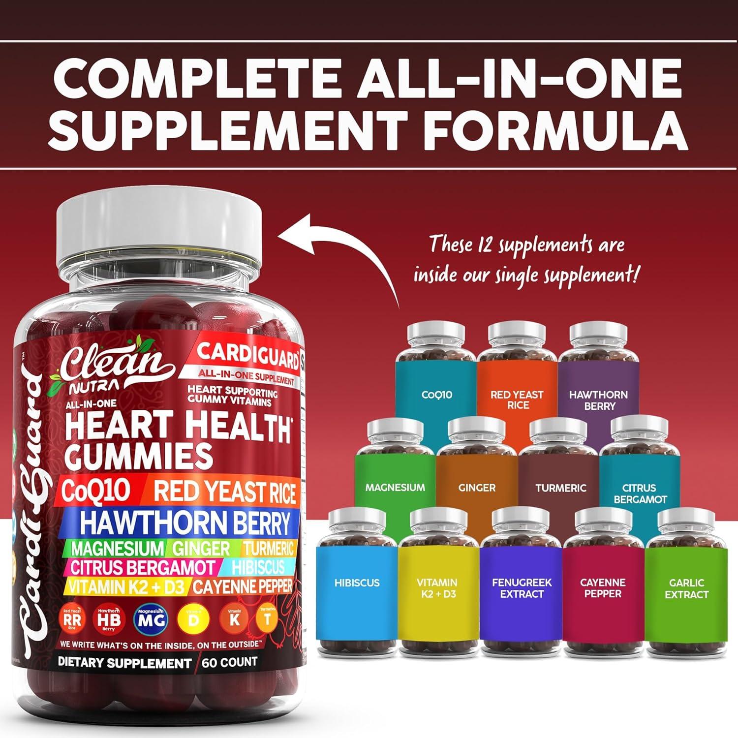 Gomitas Clean Nutraceuticals CoQ10 300mg con Vitamina K2+D3