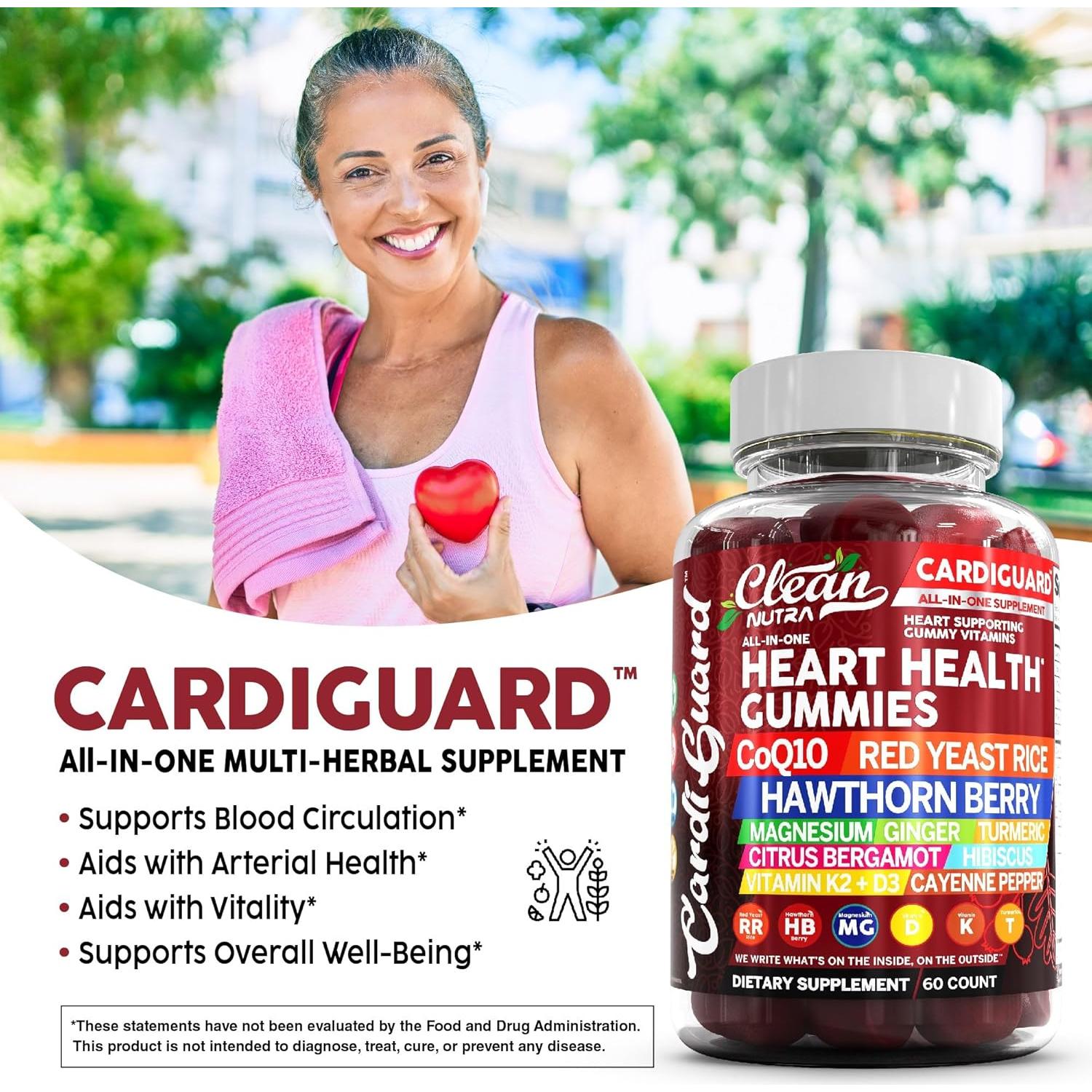 Gomitas Clean Nutraceuticals CoQ10 300mg con Vitamina K2+D3