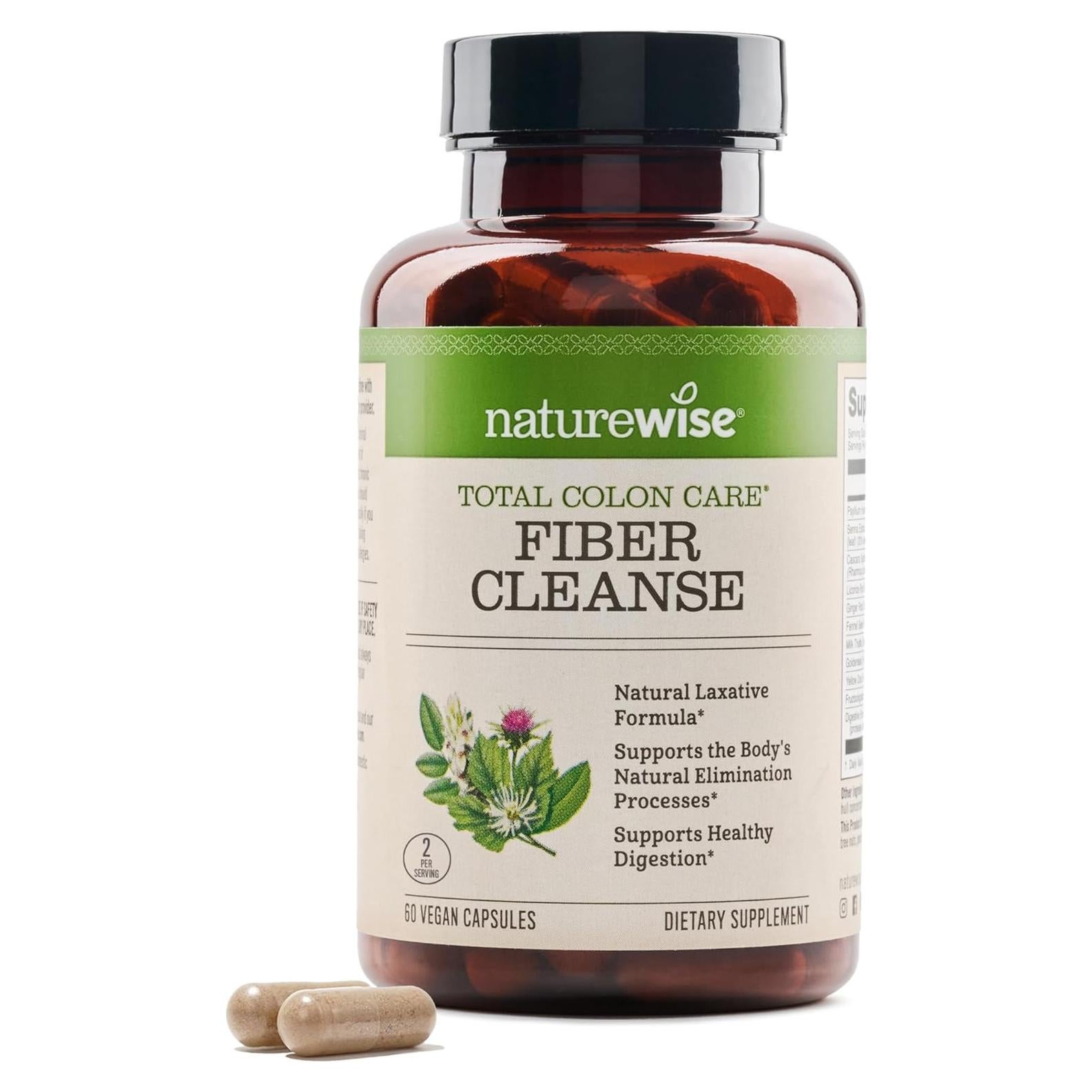 NatureWise Cuidado Total del Colon 60 Cápsulas - Laxante Natural