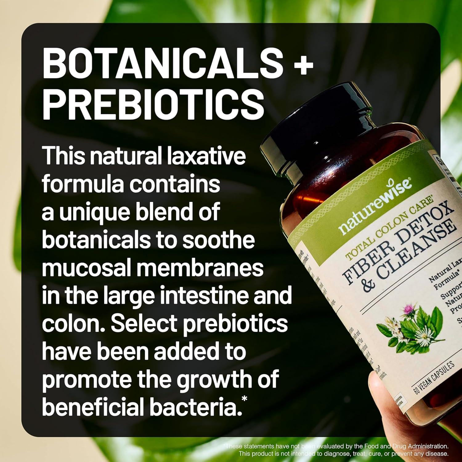 NatureWise Cuidado Total del Colon 60 Cápsulas - Laxante Natural