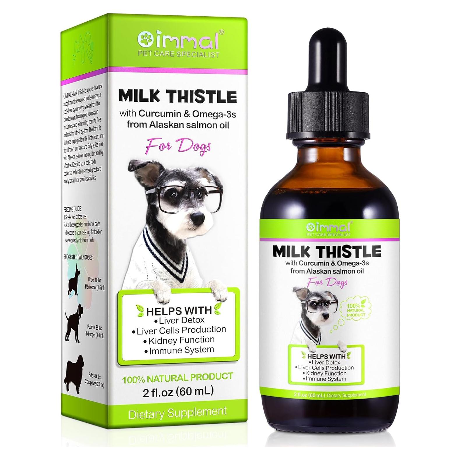 Cardo Mariano para Perros BOTAI 59.15 ml Soporte Hepático