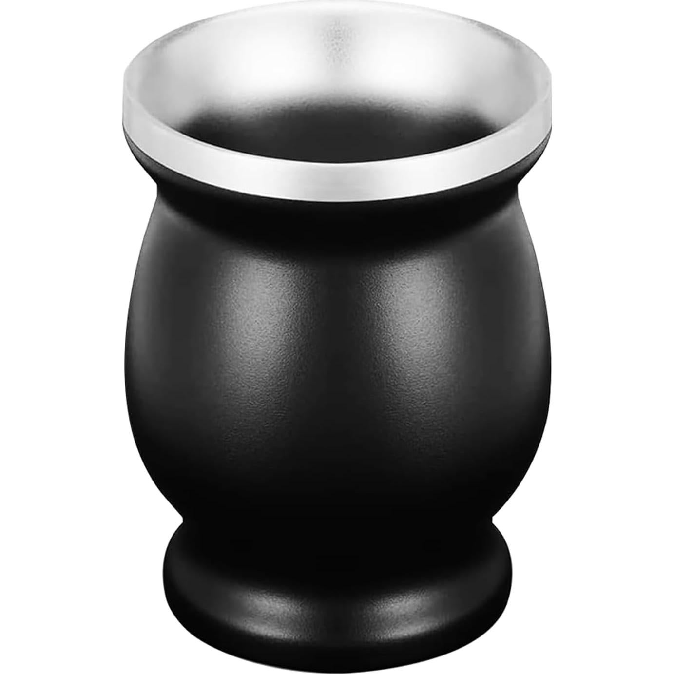 Taza de Yerba Mate Acero Inoxidable LA FEE 0.24L Marrón