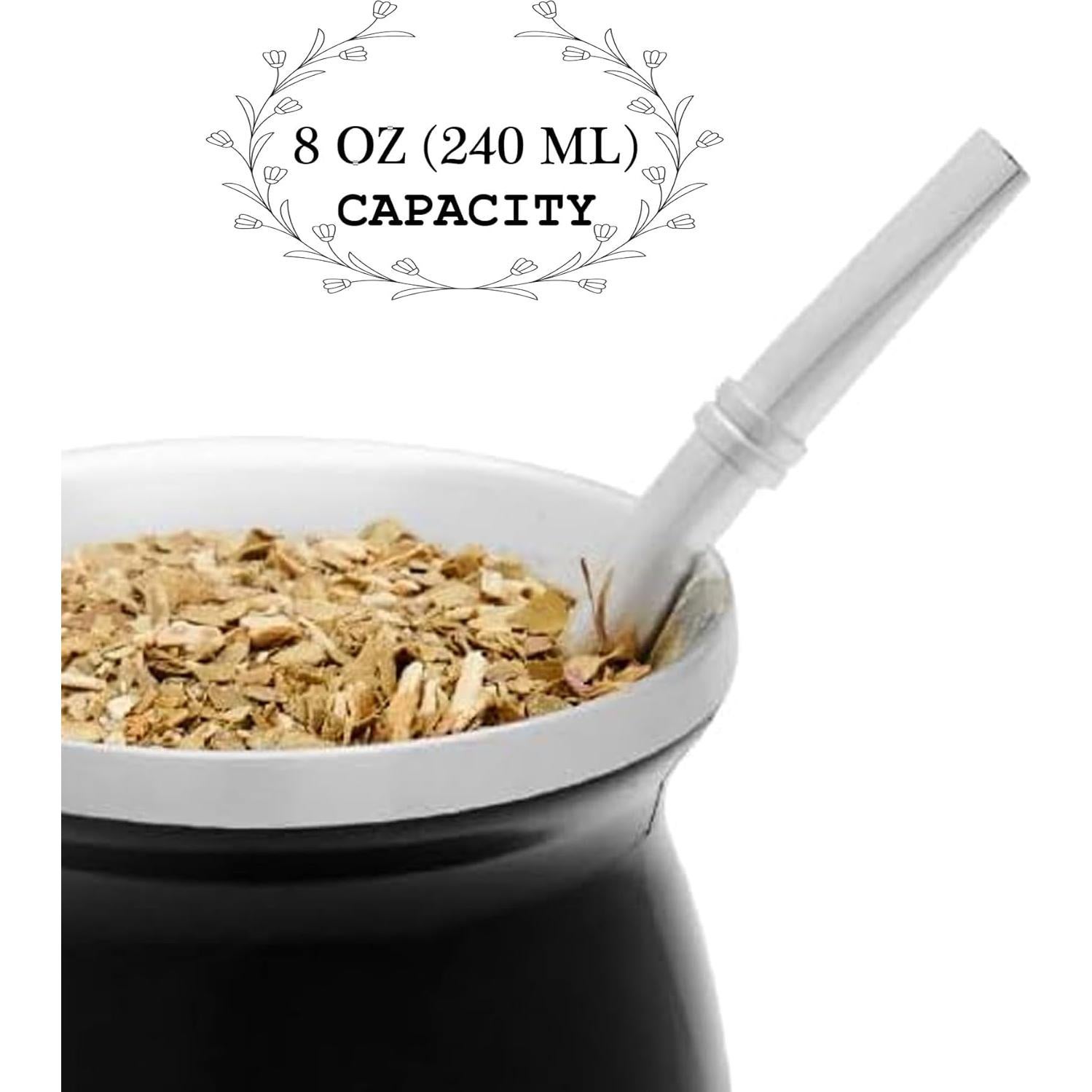 Taza de Yerba Mate Acero Inoxidable LA FEE 0.24L Marrón