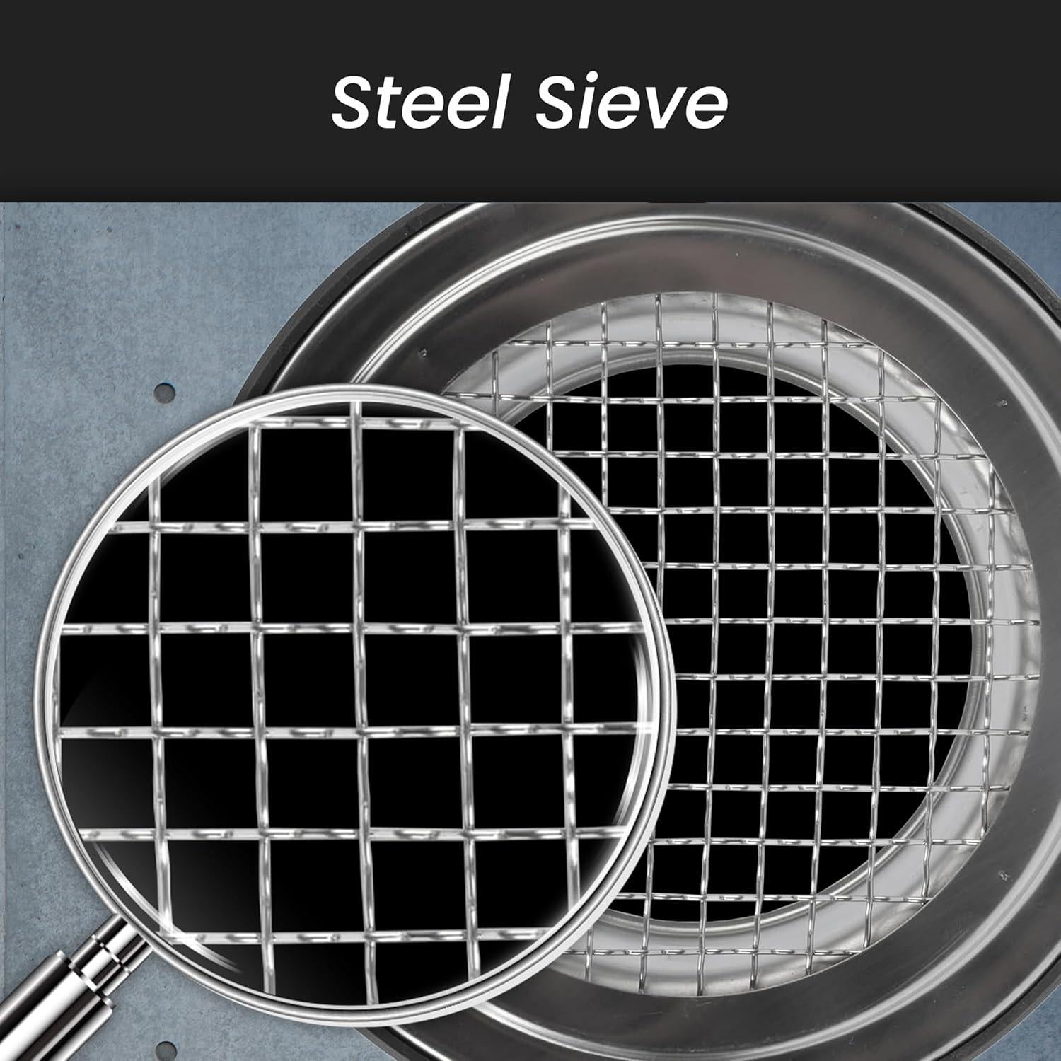 Repa Market 4" Inch Stainless Steel Soffit Vent Cover with Flange for HVAC Systems - Indoor-Outdoor, Intake-Exhaust Ventilation Guard with Rubber Gasket Seal - Duct Cover with Steel Mesh Screen