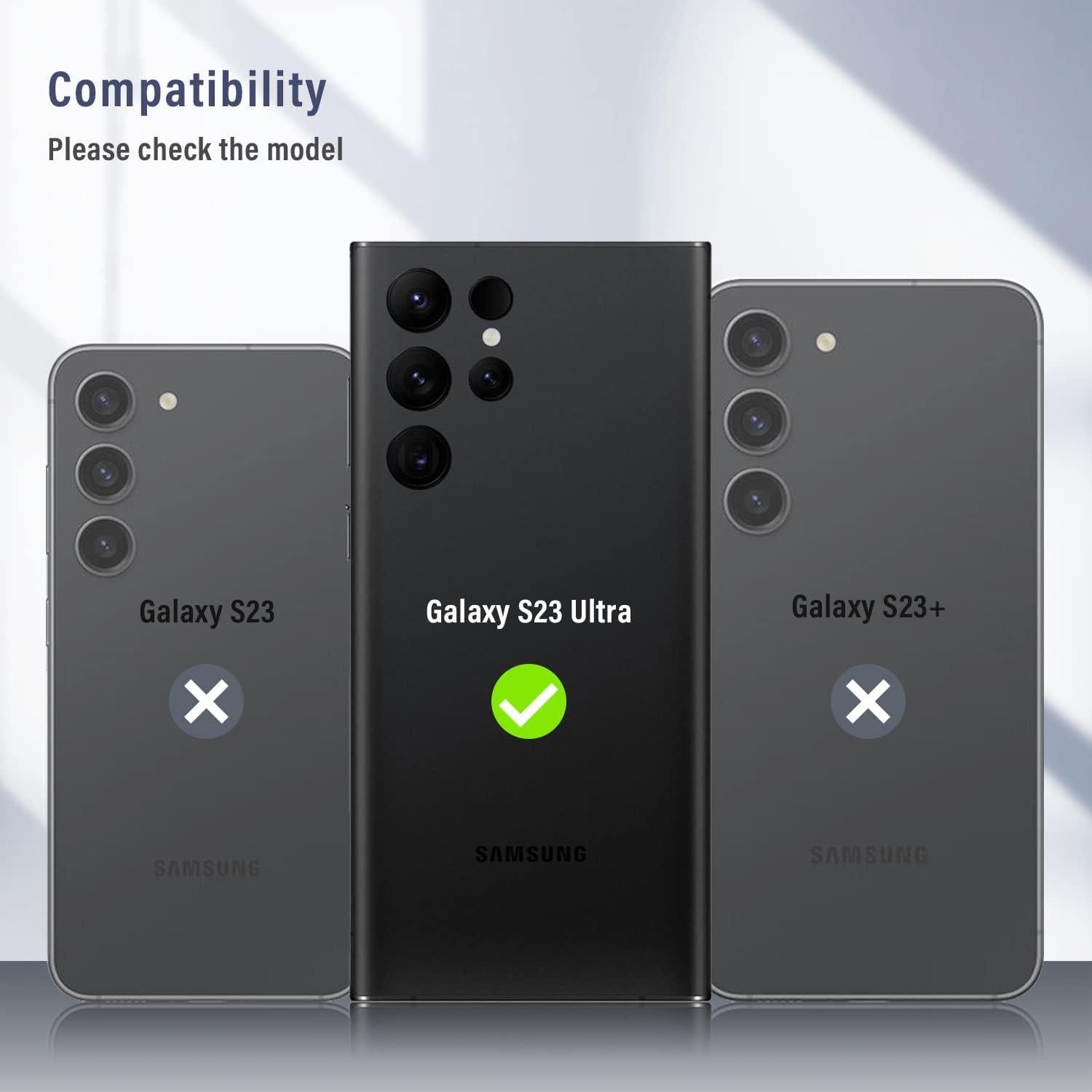 Protector de Lente de Cámara AFARER para Samsung S23 Ultra