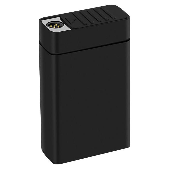 Estuche para Cigarrillos con Encendedor USB Recargable Negro