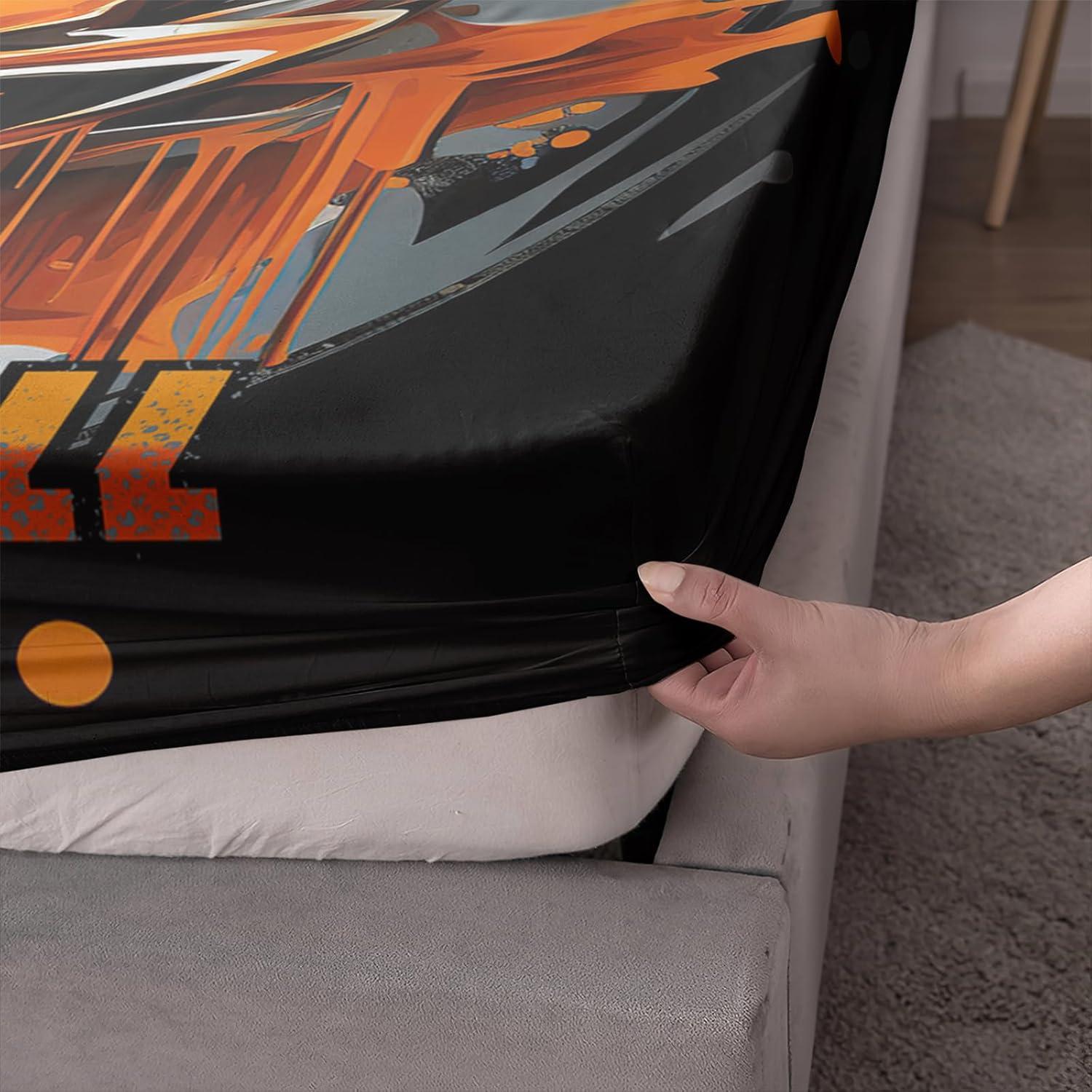 Juego de Sábanas AILONEN Individual Baloncesto 3 Piezas Microfibra