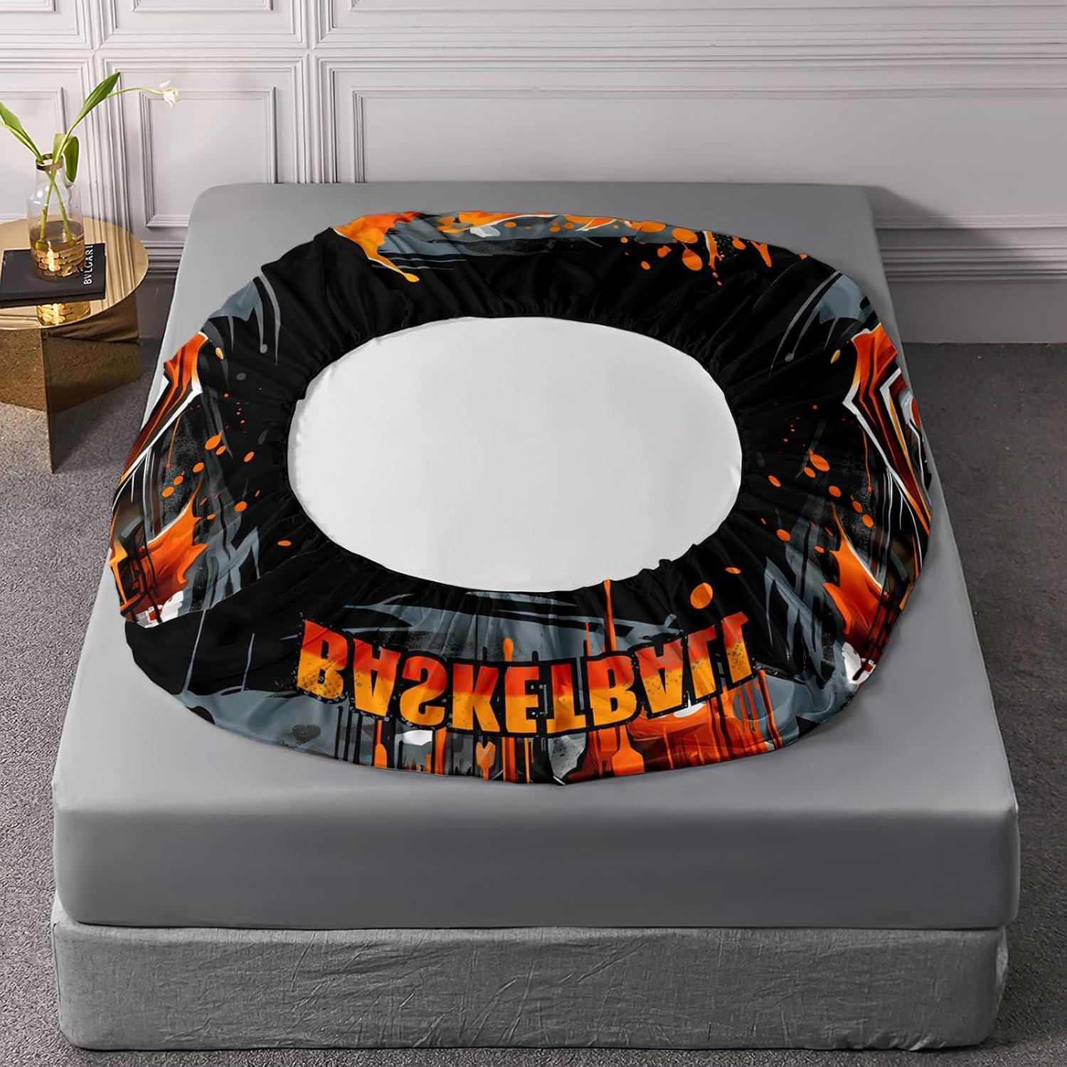 Juego de Sábanas AILONEN Individual Baloncesto 3 Piezas Microfibra