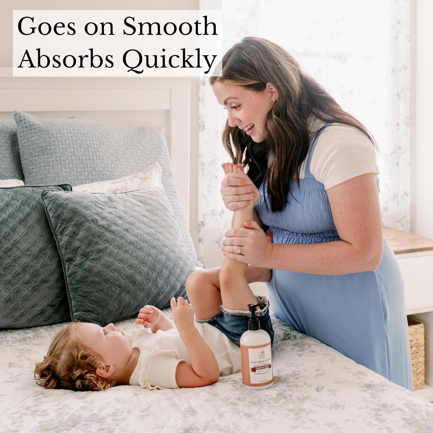 Loción Hidratante de Leche de Cabra Southern Natural 340g - Piel Seca y Sensible